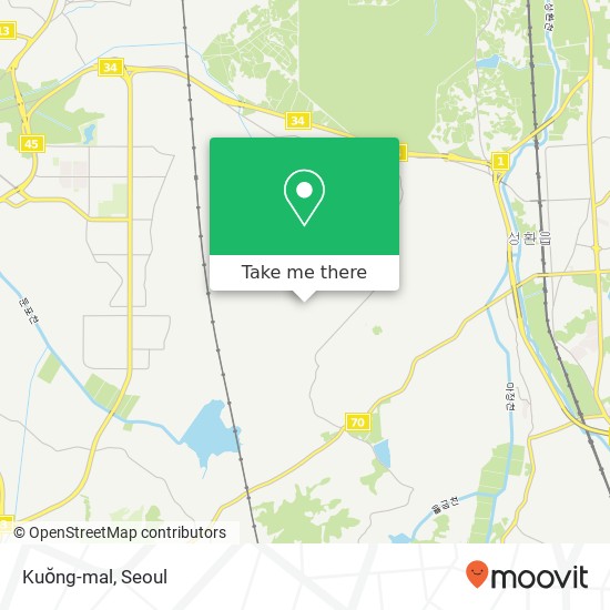 Kuŏng-mal map