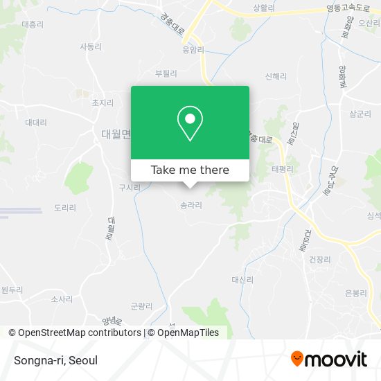 Songna-ri map