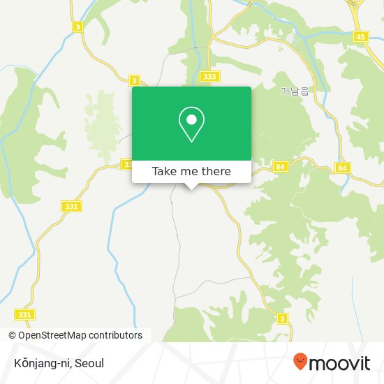 Kŏnjang-ni map