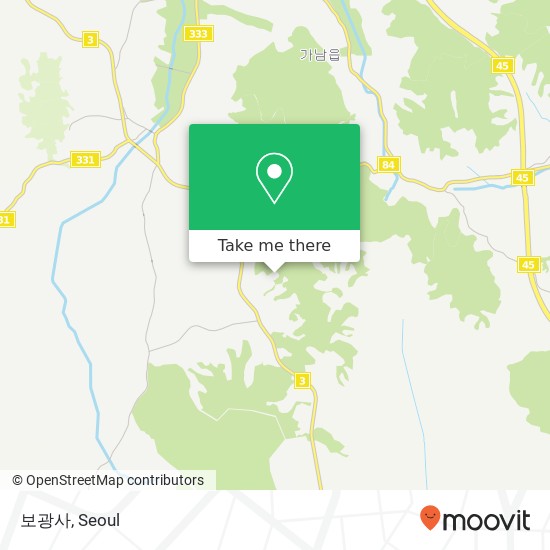 보광사 map