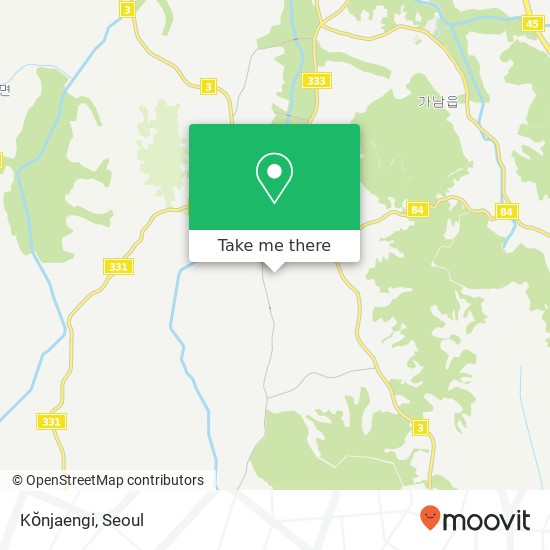 Kŏnjaengi map