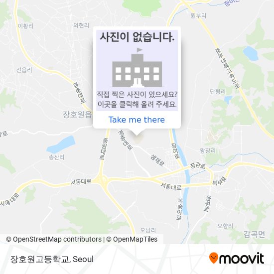장호원고등학교 map