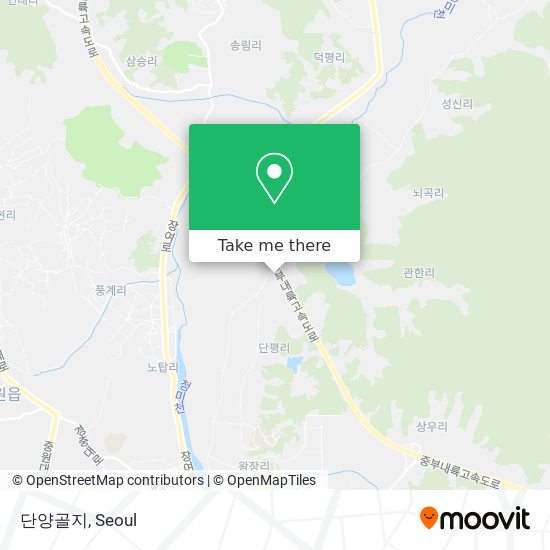 단양골지 map