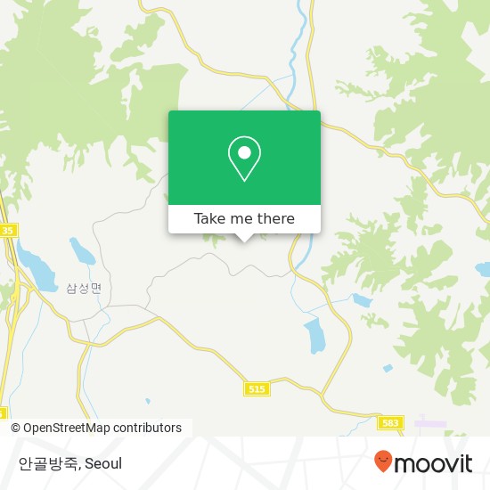 안골방죽 map