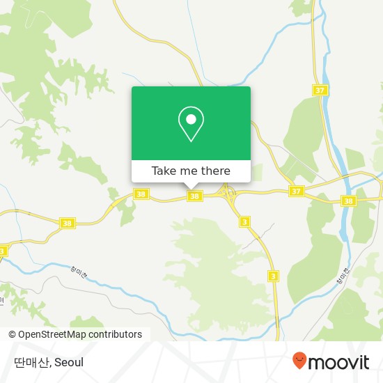 딴매산 map