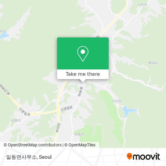 일동면사무소 map
