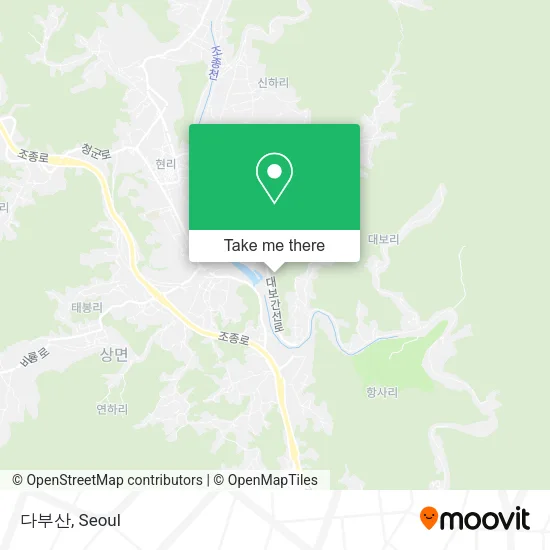 다부산 map
