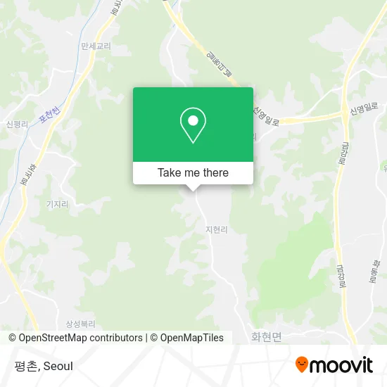 평촌 map