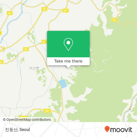 진둥산 map