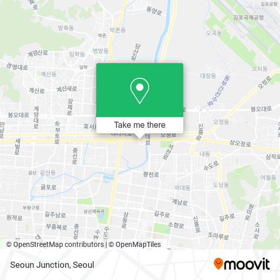 Seoun Junction map