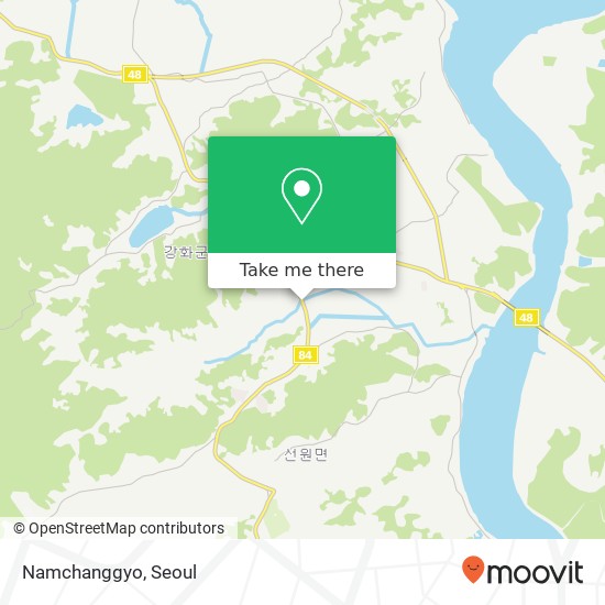 Namchanggyo map