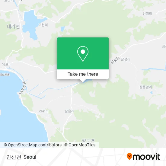 인산천 map