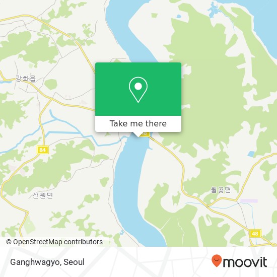 Ganghwagyo map