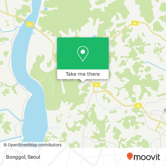 Bonggol map