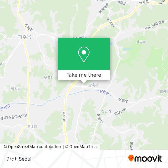 안산 map