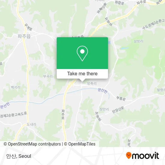 안산 map