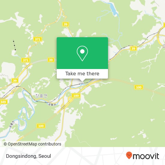 Dongsindong map