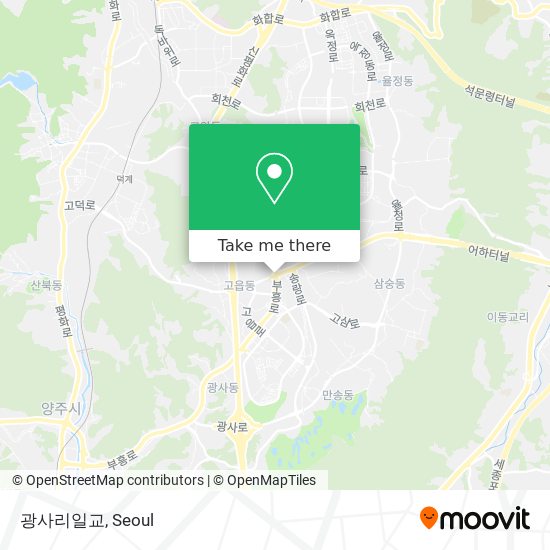 광사리일교 map