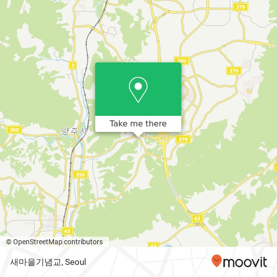 새마을기념교 map