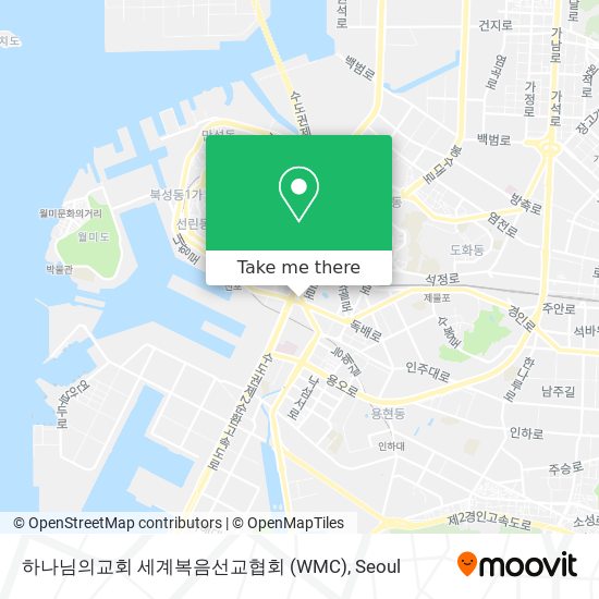 하나님의교회 세계복음선교협회 (WMC) map