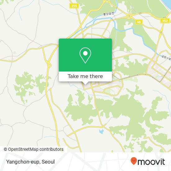 Yangchon-eup map