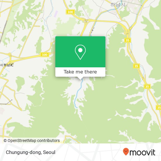 Chungung-dong map