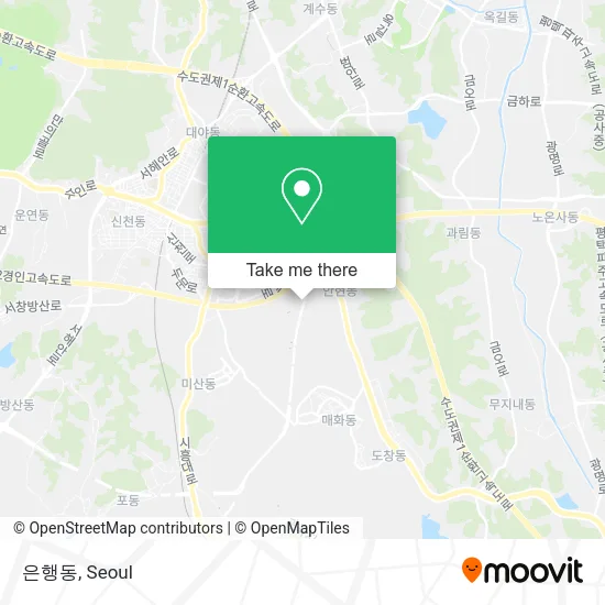 은행동 map