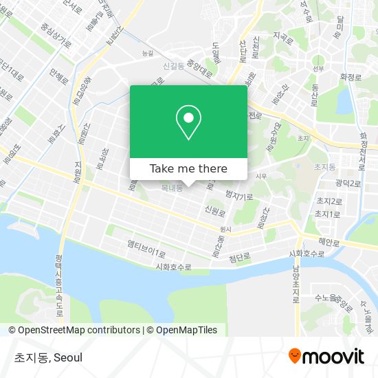 초지동 map