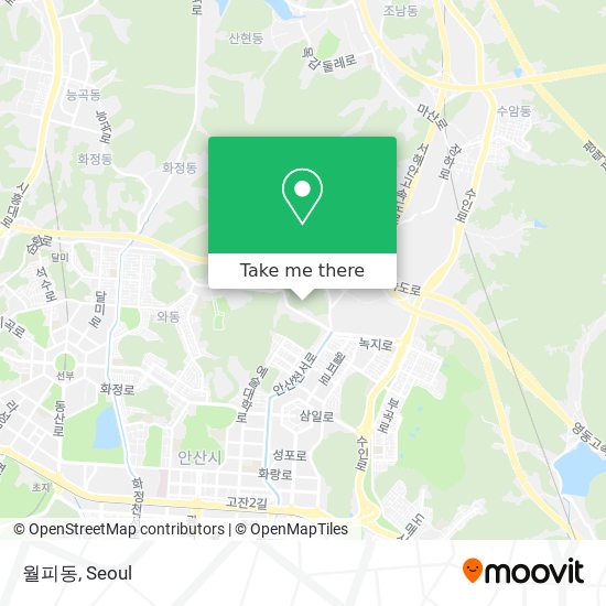 월피동 map