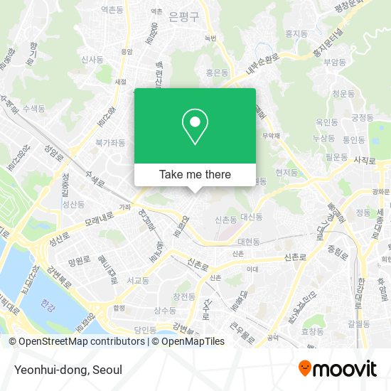Yeonhui-dong map