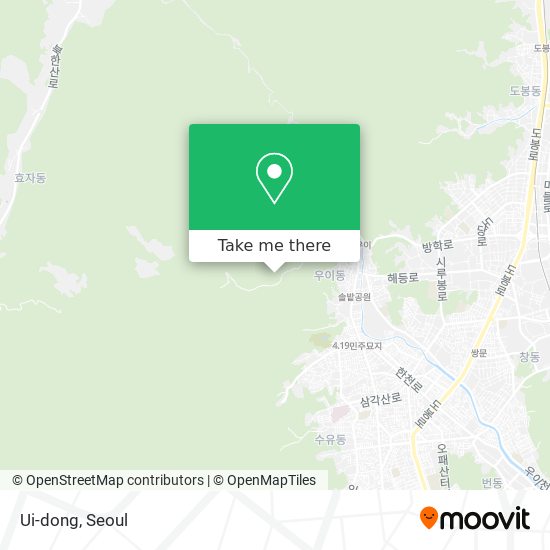 Ui-dong map