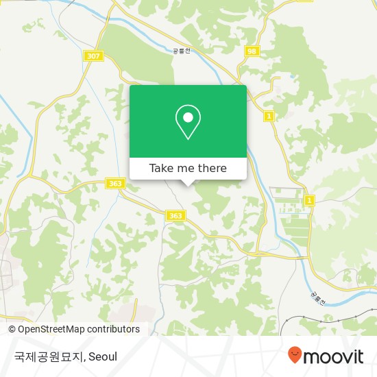 국제공원묘지 map