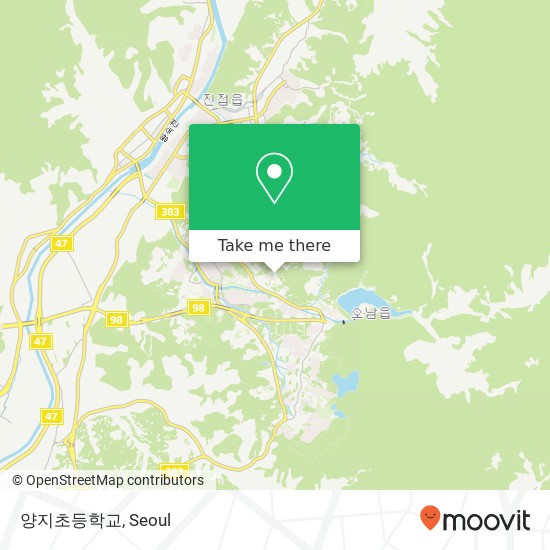 양지초등학교 map