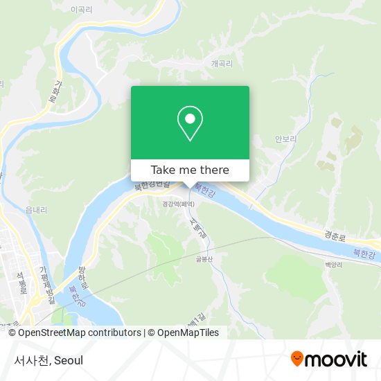 서사천 map
