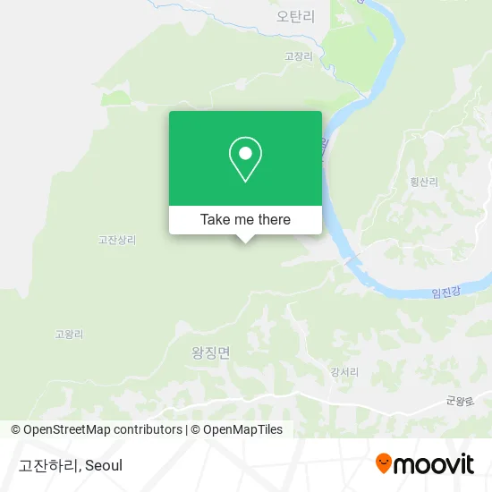 고잔하리 map