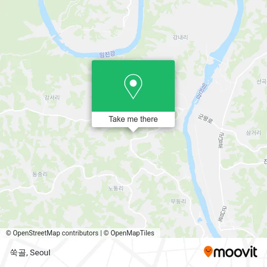 쑥골 map