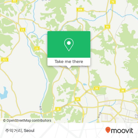 주막거리 map