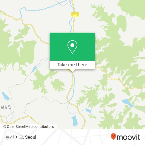 능산이교 map