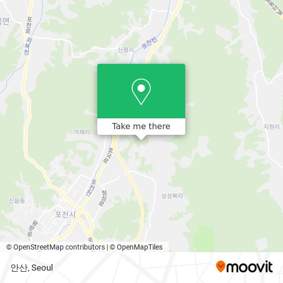 안산 map