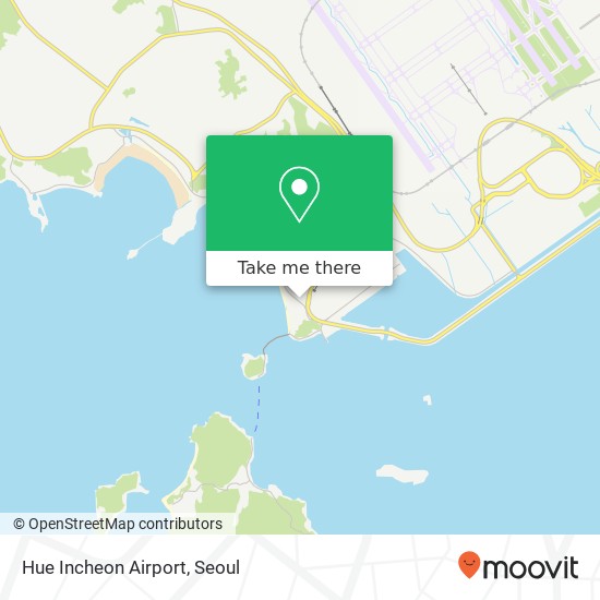 Hue Incheon Airport map