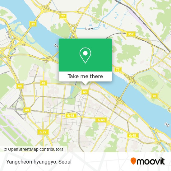 Yangcheon-hyanggyo map