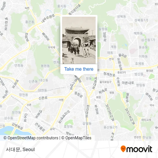 서대문 map