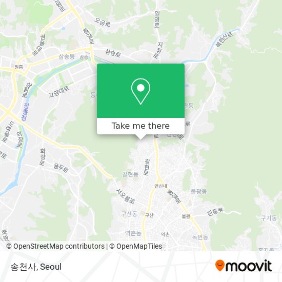 송천사 map