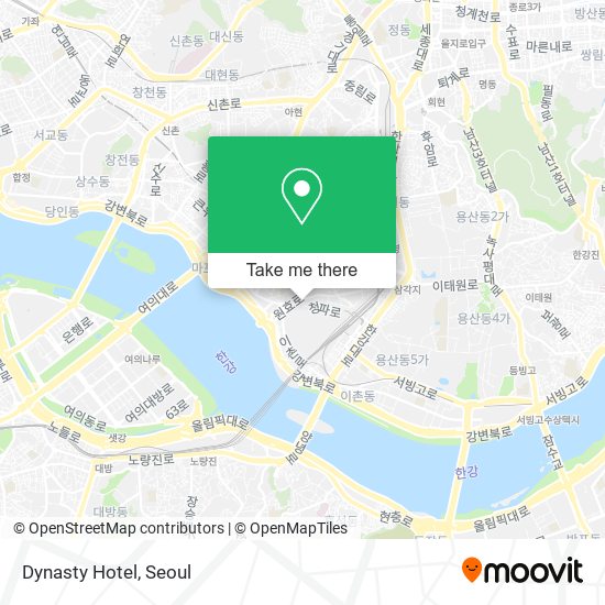 Dynasty Hotel map
