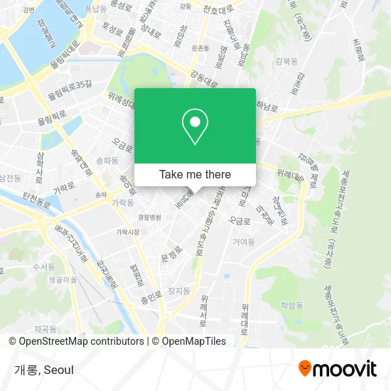 개롱 map
