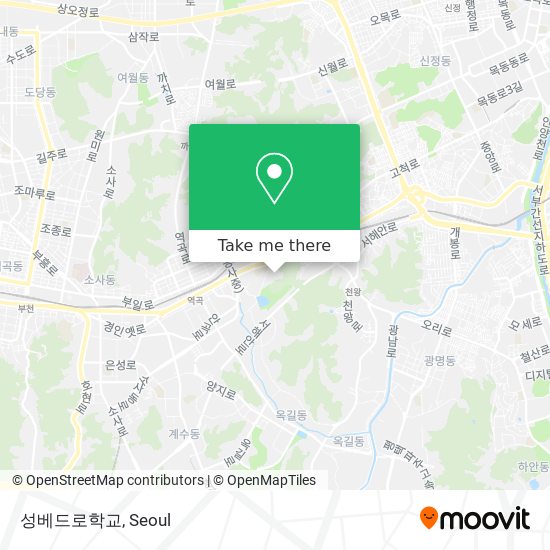 성베드로학교 map