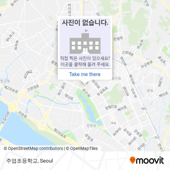 주엽초등학교 map