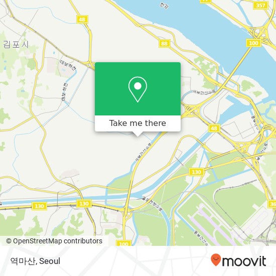 역마산 map