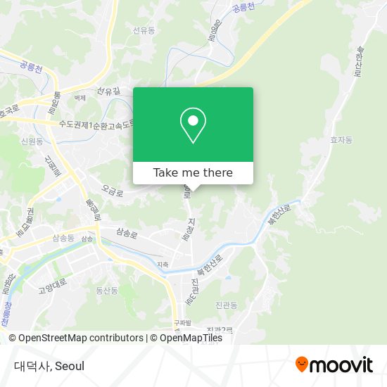 대덕사 map