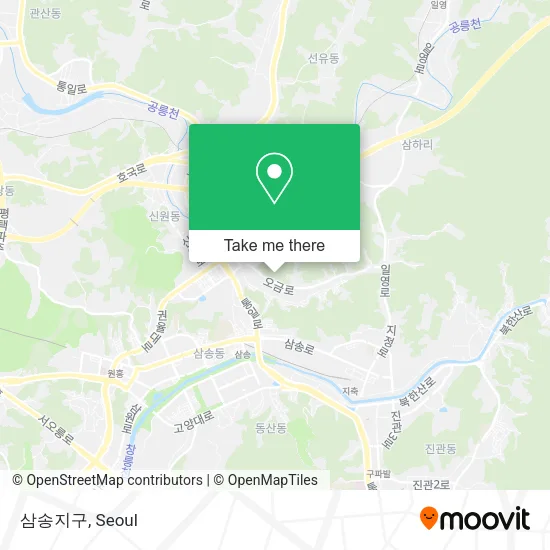 삼송지구 map